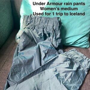 Under Armour Gray Rain Pants